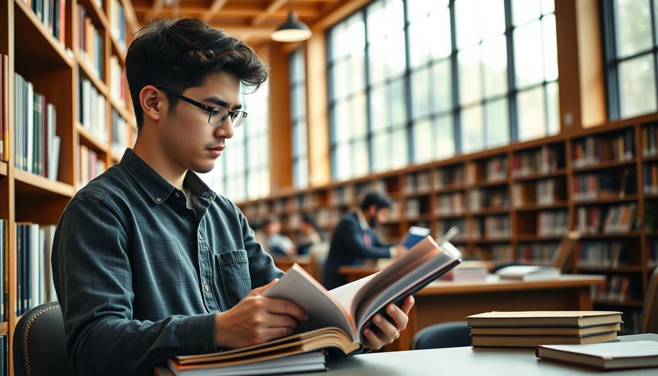 Students collaborating in study space